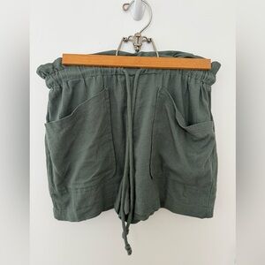 Universal Thread Olive Green Drawstring Shorts - size S